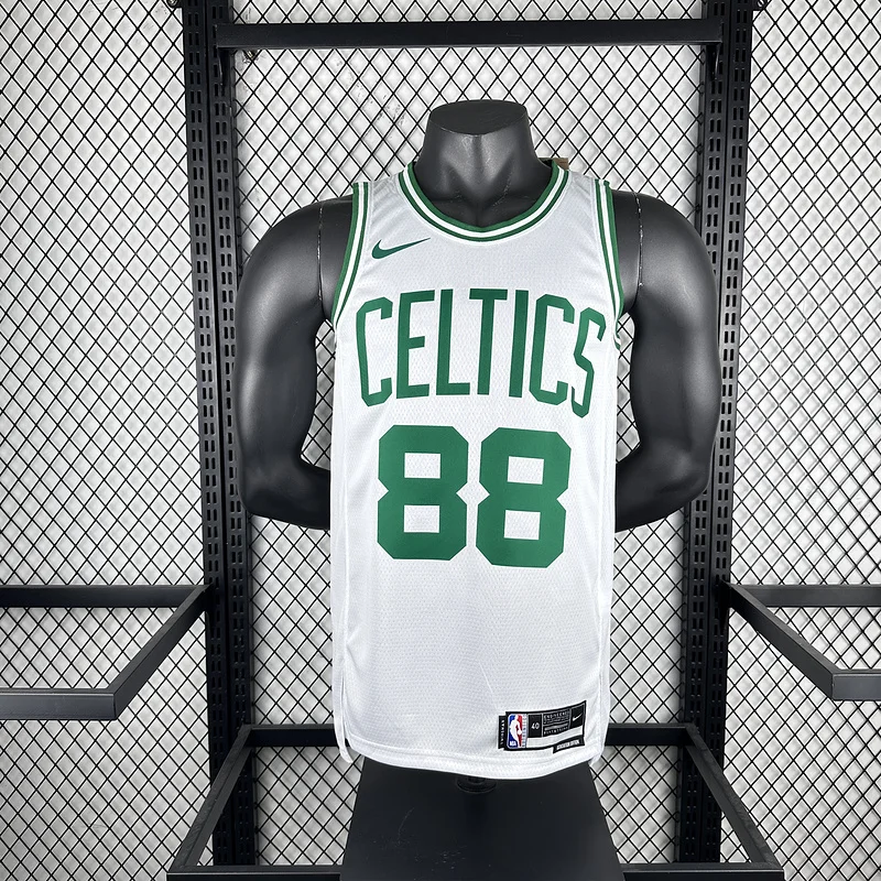 NBA Boston Celtics Basketball Jersey White home #88 QUETA