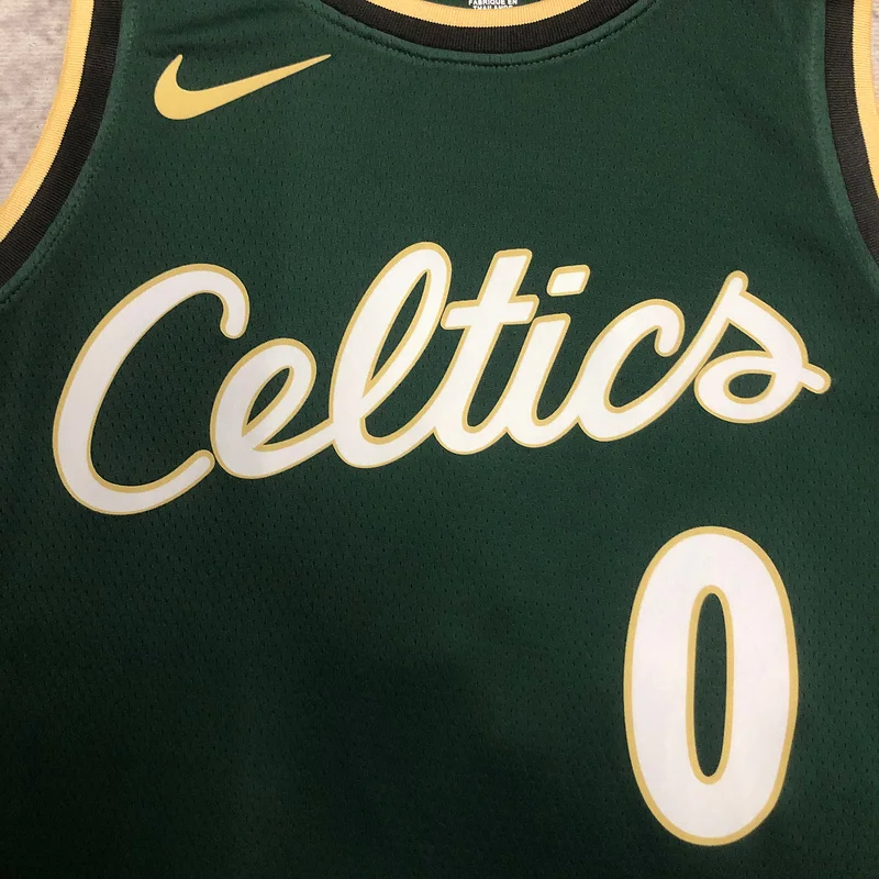 2023 Season NBA Boston Celtics Basketball Jersey city version #0 TATUM