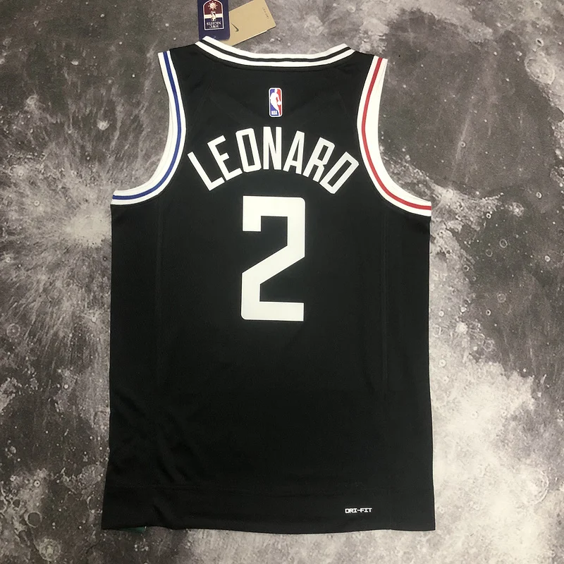 2023 Season   NBA Los Angeles Clippers Basketball jersey   city version  #2   LEONARD