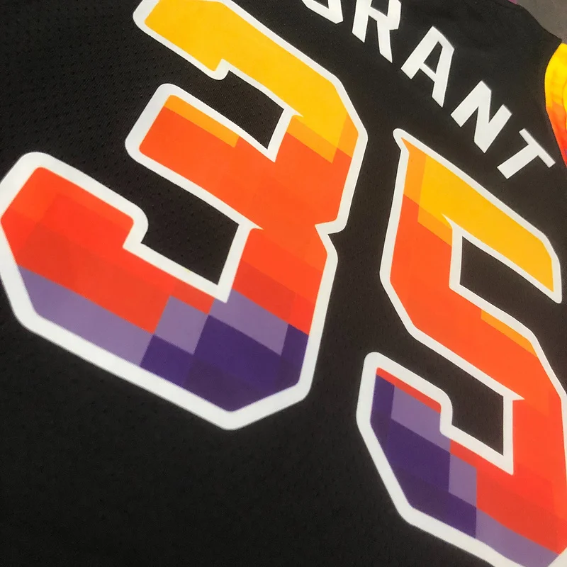 2023 Season NBA Phoenix Suns Basketball jersey trapeze limited #35 DURANT