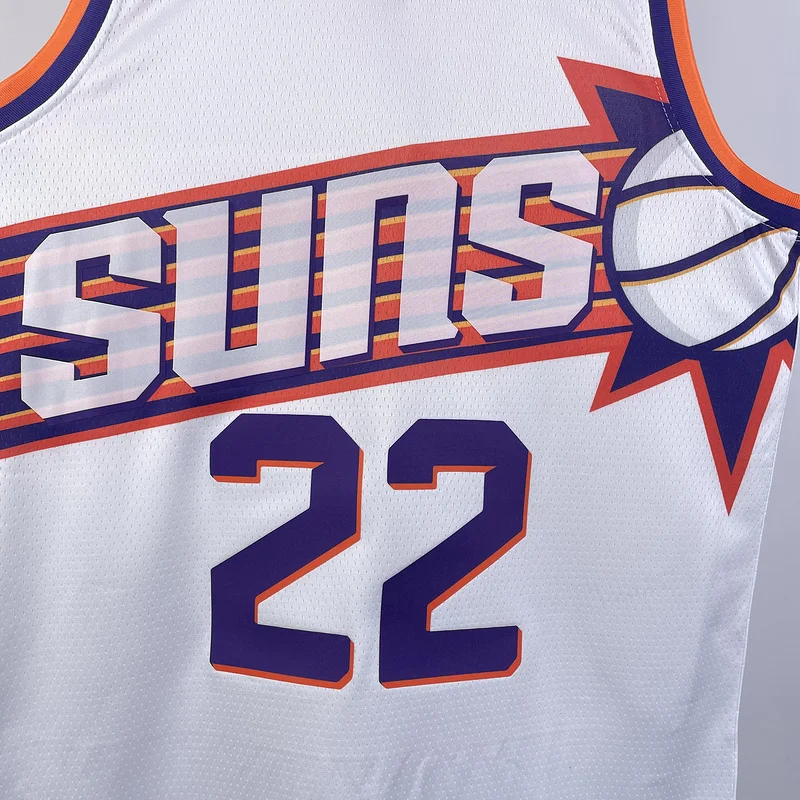 2024 Season NBA Phoenix Suns Basketball jersey Home White #22 AYTON