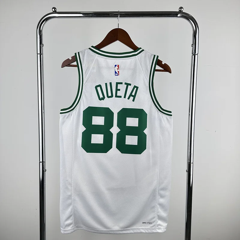 NBA Boston Celtics Basketball Jersey White home #88 QUETA