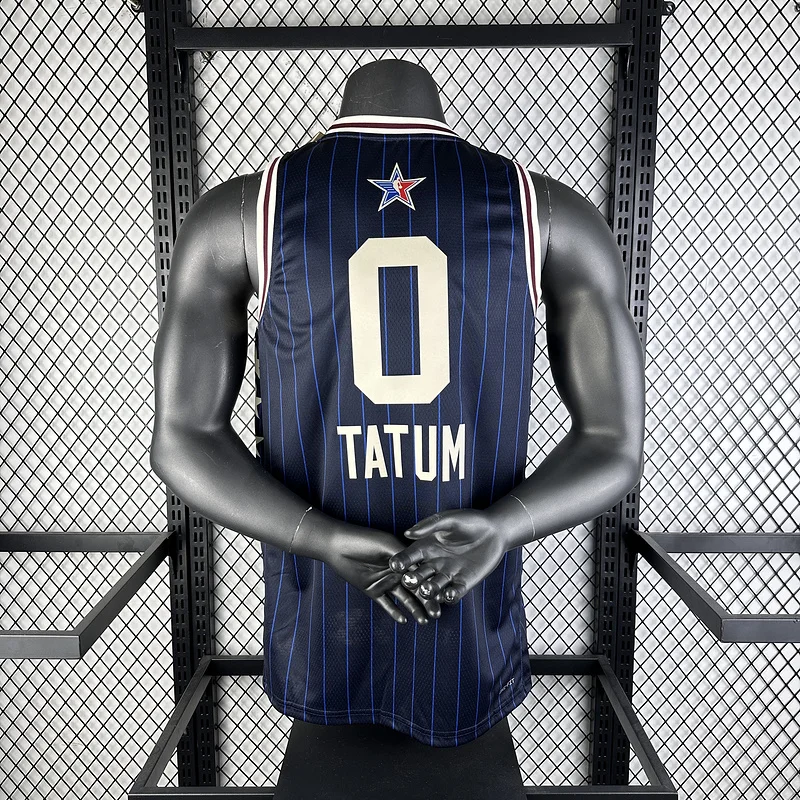 2024 Season NBA Boston Celtics Basketball Jersey All-Star Blue #0 TATUM