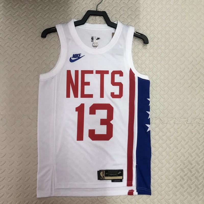 2023 Season Brooklyn Nets Basketball jersey Retro #13 HARDEN