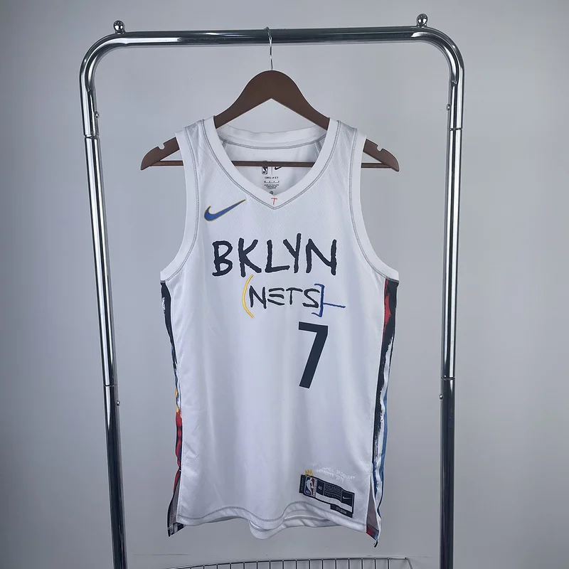 2023 Season Brooklyn Nets Basketball jersey city version #7 DURANT