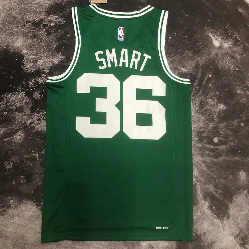 2023 Season NBA Boston Celtics Basketball Jersey Green #36 SMART