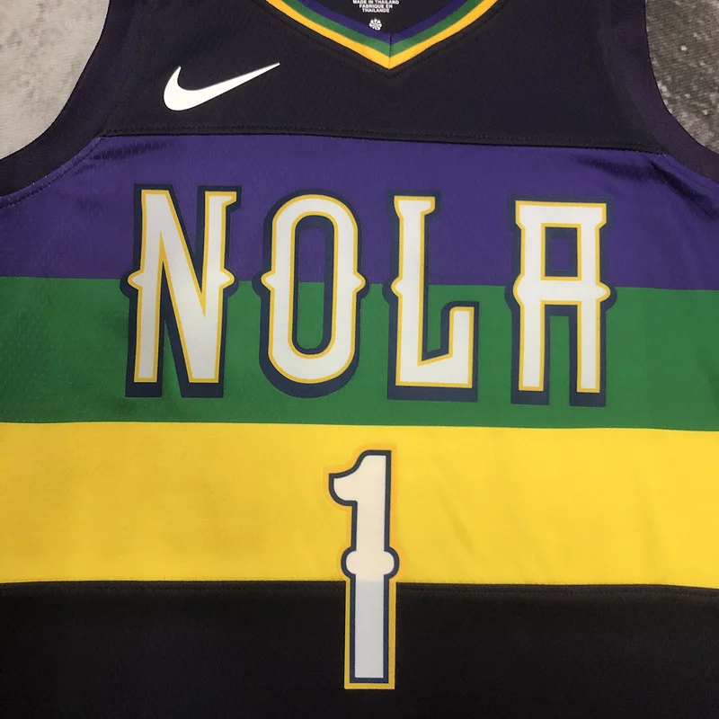 2023 New Orleans Pelicans Basketball jersey  city version  #1  WILLIAMSON