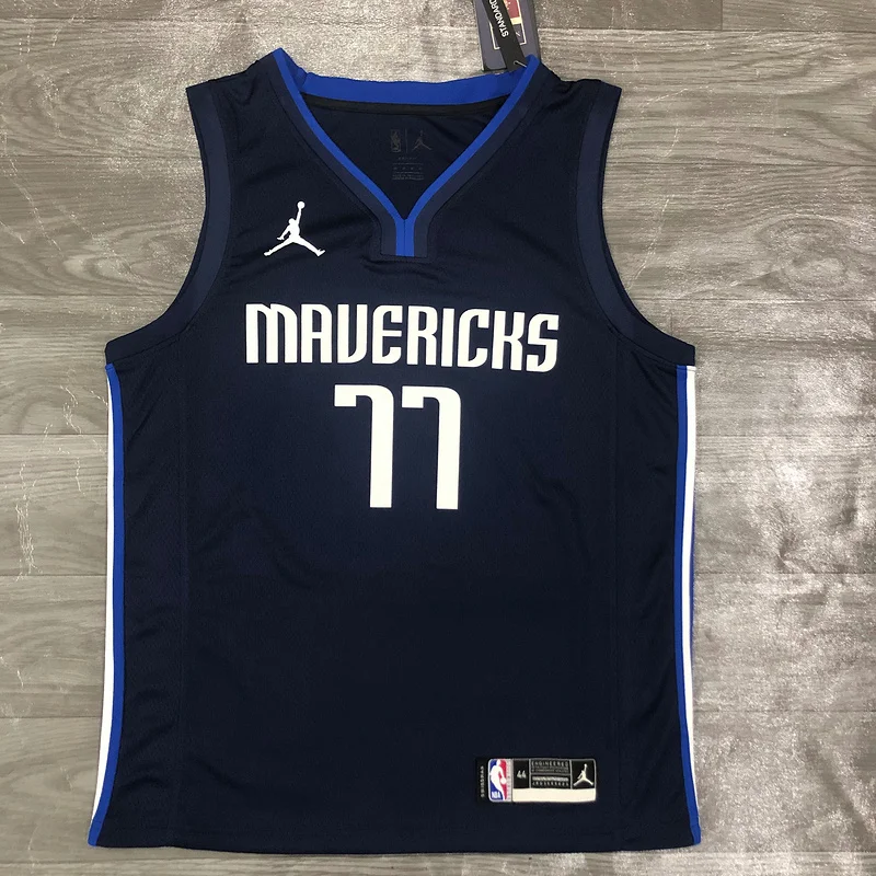 2021 Season NBA Dallas Mavericks basketball jersey JORDAN theme limited #77 DONCIC