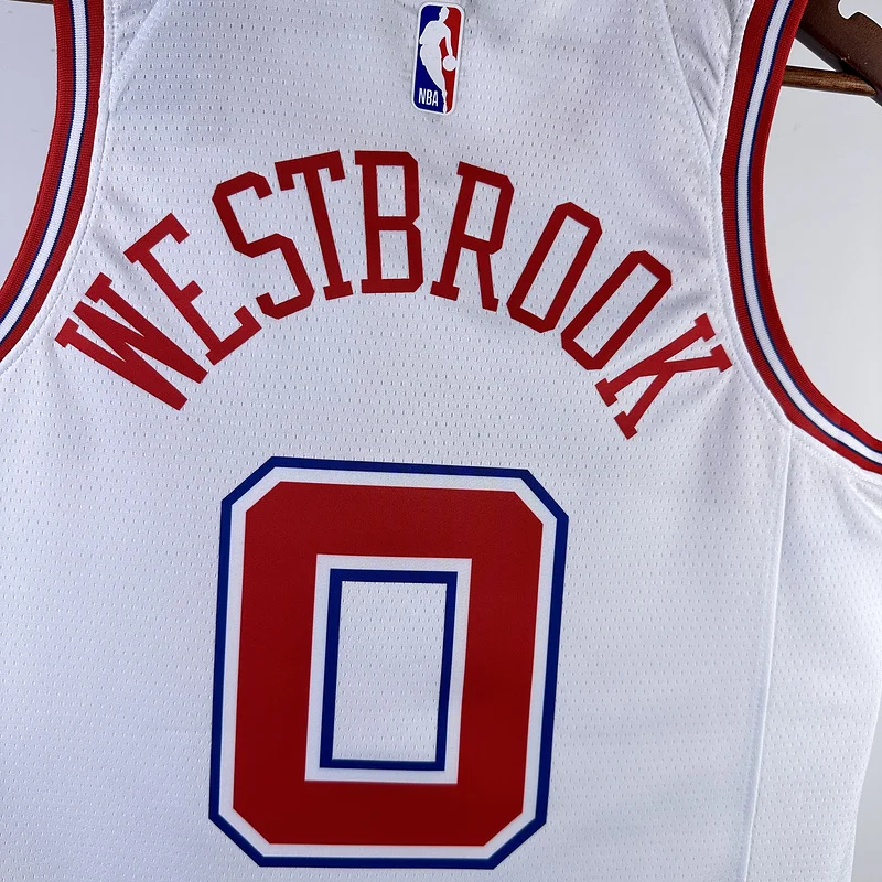 2024 Houston Rockets Basketball Jersey city version #0 WESTBROOK