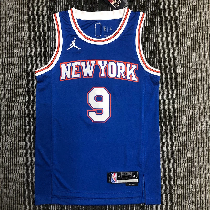 75th anniversary New York Knicks Basketball Jersey trapeze limited #9 BARRETT