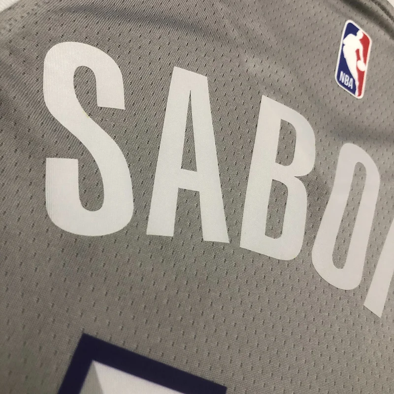 2023 Sacramento Kings Basketball Jersey city version #10 SABONIS