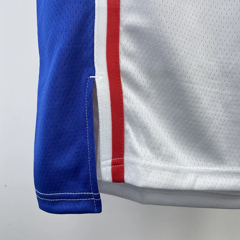 2023 Season NBA Philadelphia 76ers Basketball Jersey Home White #0 MAXEY