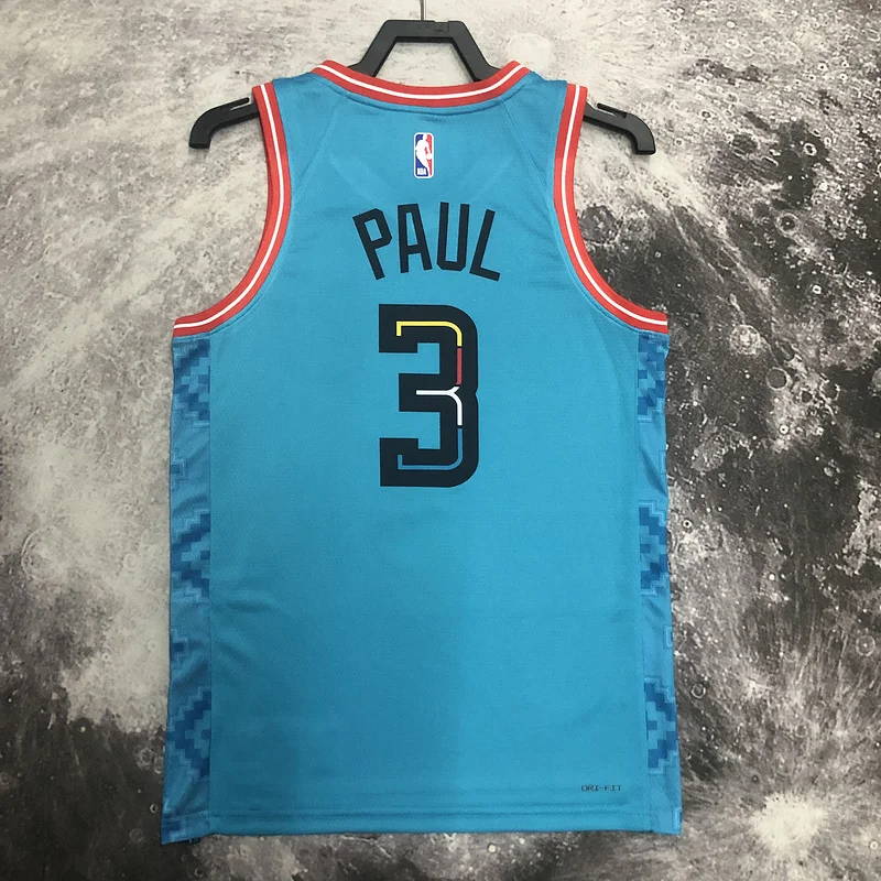 2023 Season NBA Phoenix Suns Basketball jersey city version #3 PAUL