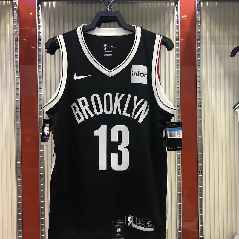 Brooklyn Nets Basketball jersey Black #13 HARDEN