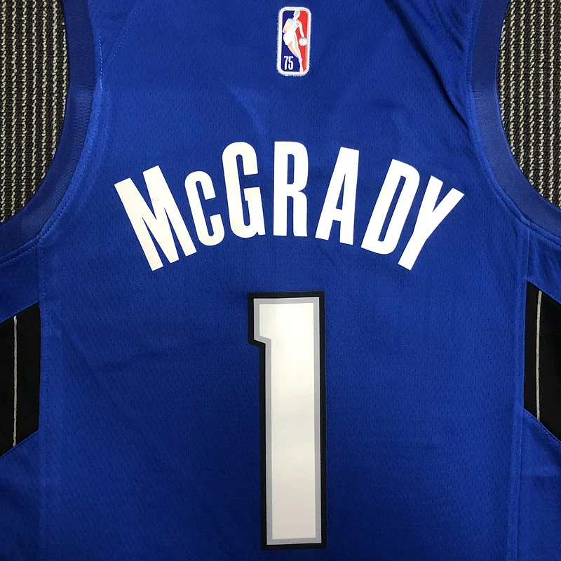 75th anniversary Orlando Magic Basketball Jersey trapeze #1 McGrady