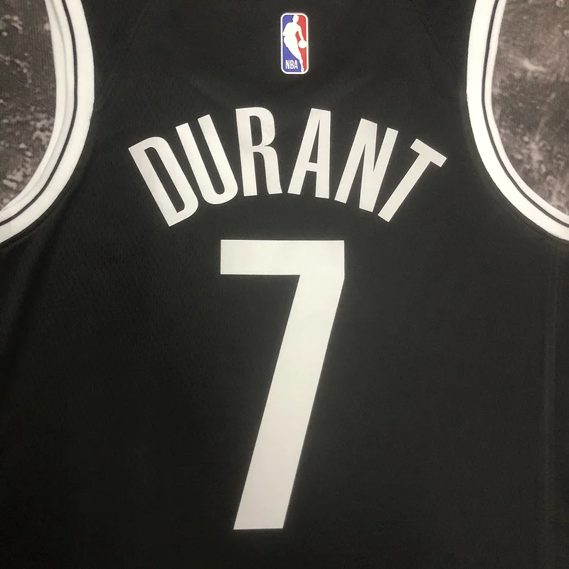 2023 Season Brooklyn Nets Basketball jersey Black #7 DURANT