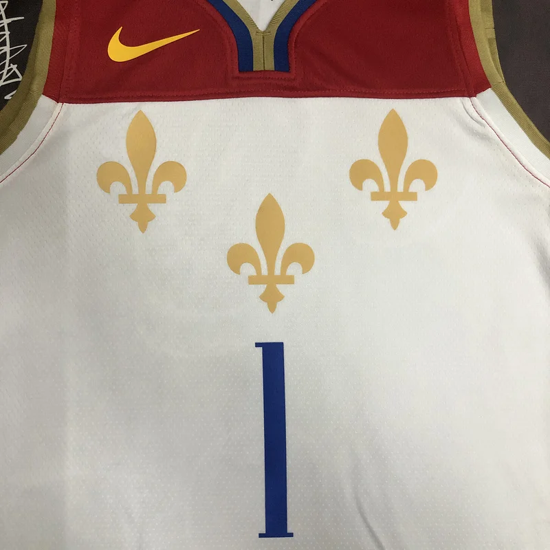 2020 New Orleans Pelicans Basketball jersey  city version  #1  WILLIAMSON