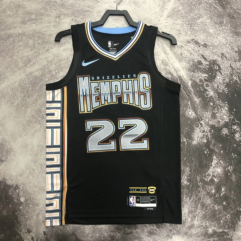 2023 Season NBA Memphis Grizzlies Basketball Jersey city version #22 BANE