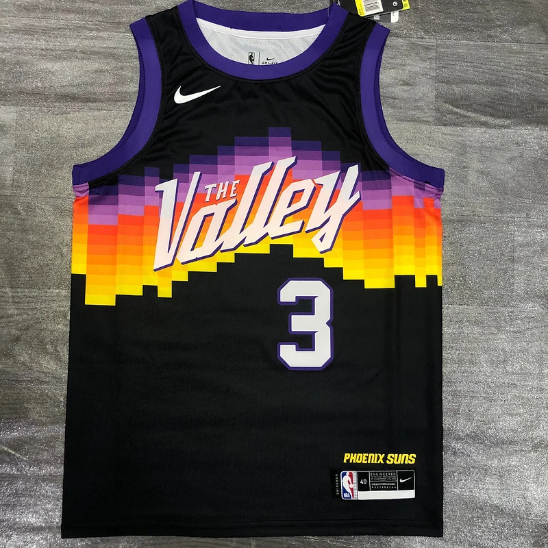 2021 Season NBA Phoenix Suns Basketball jersey city version #3 PAUL