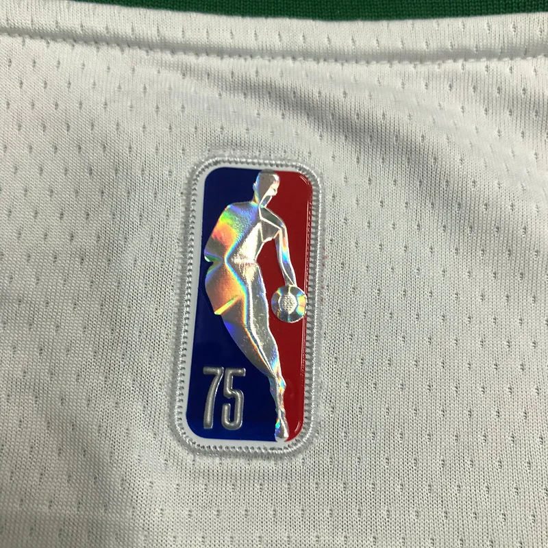 75th anniversary NBA Boston Celtics Basketball Jersey White #11 IRVING