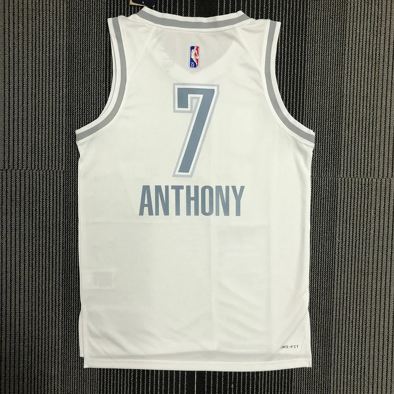 2022 NBA Oklahoma City Thunder Basketball Jersey city version #7 ANTHDNY