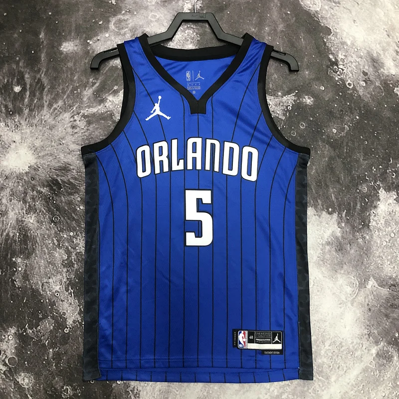 2023 Orlando Magic Basketball Jersey trapeze #5 BANCHERO