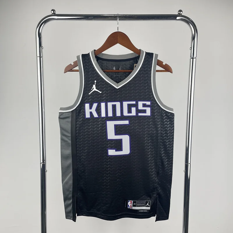 2023 Sacramento Kings Basketball Jersey trapeze limited #5 FOX