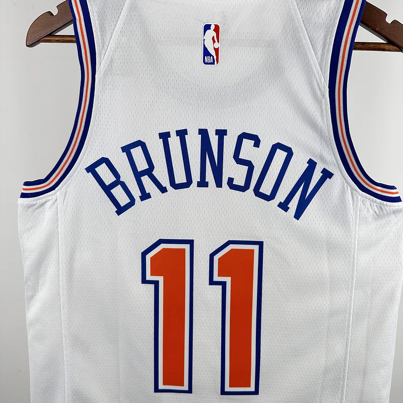 2019 New York Knicks Basketball Jersey limited #11 BRUNSON