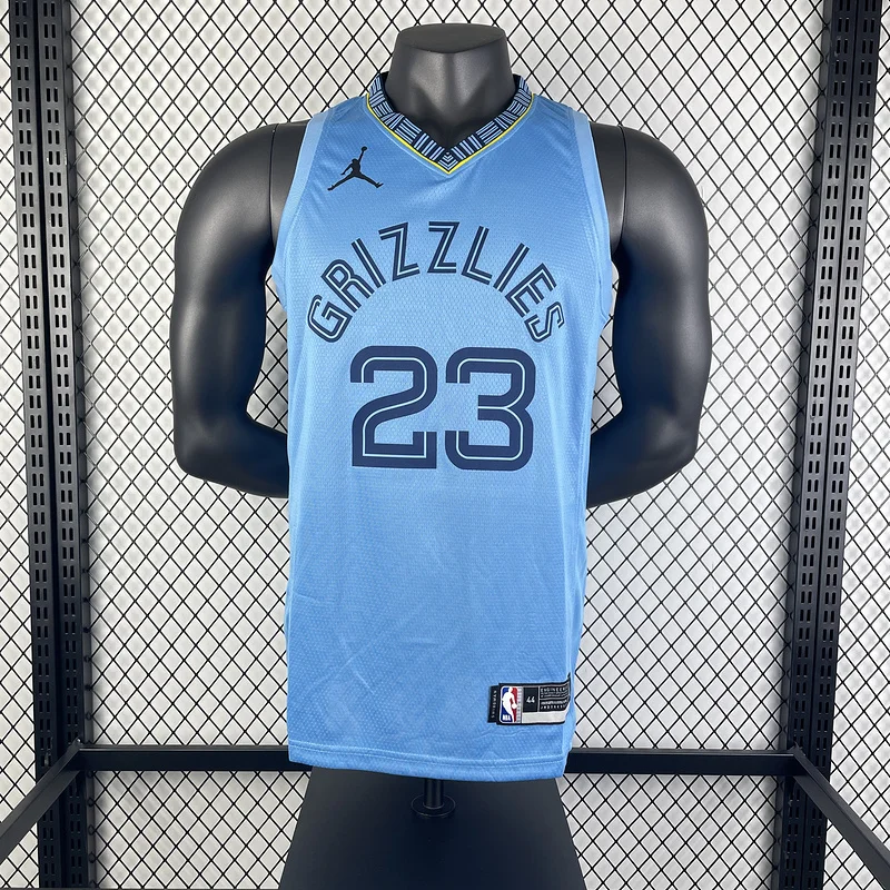 2021 Season NBA Memphis Grizzlies Basketball Jersey trapeze limited #23 ROSE