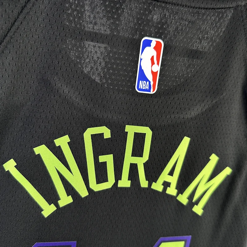 2024  New Orleans Pelicans Basketball jersey   city version  #14  INGRAM