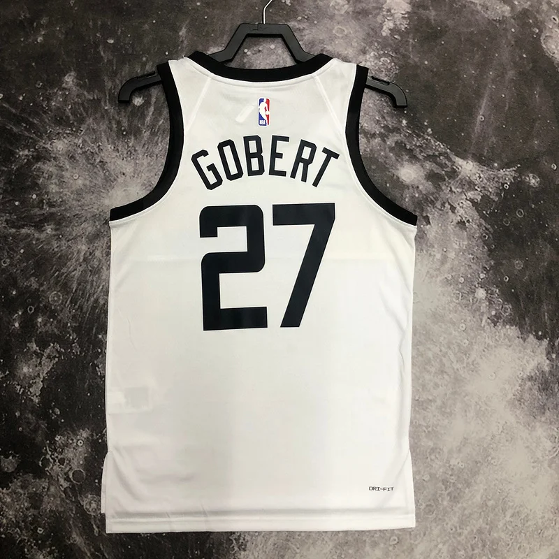 2023 Minnesota Timberwolves Basketball Jersey city version #27 GOBERT