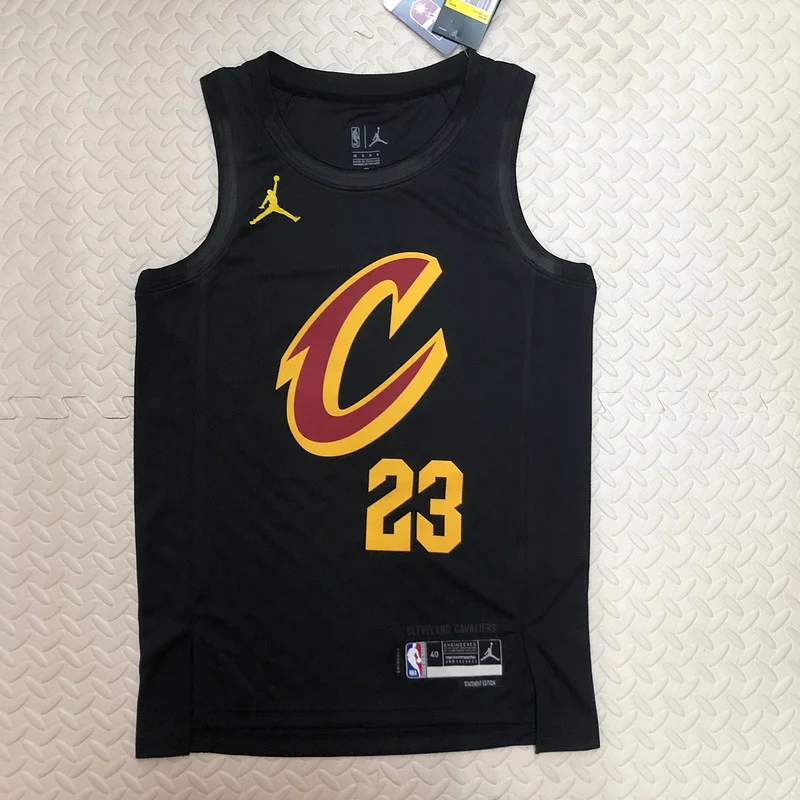 2023 Cleveland Cavaliers Basketball Jersey trapeze limited #23 JAMES