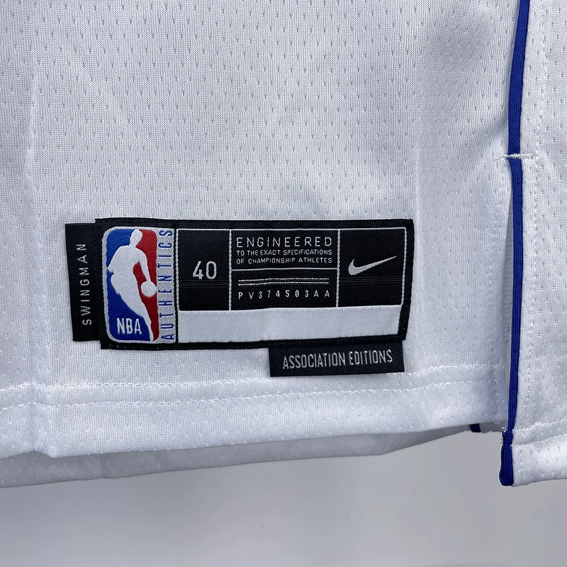 2023 Season NBA Dallas Mavericks basketball jersey White11 IRVING