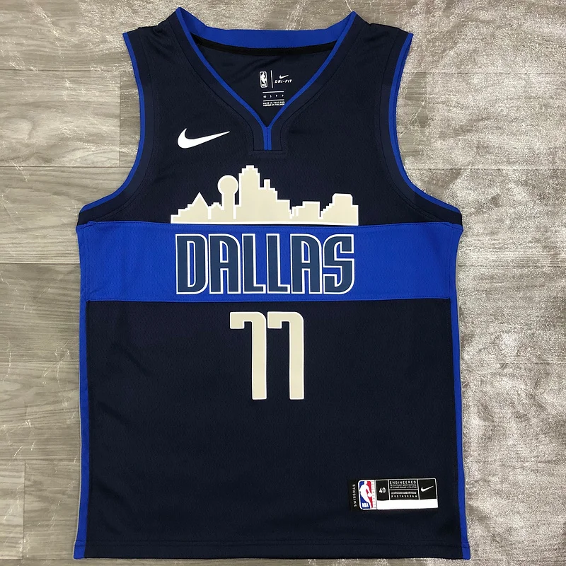 NBA Dallas Mavericks basketball jersey #77 DONCIC