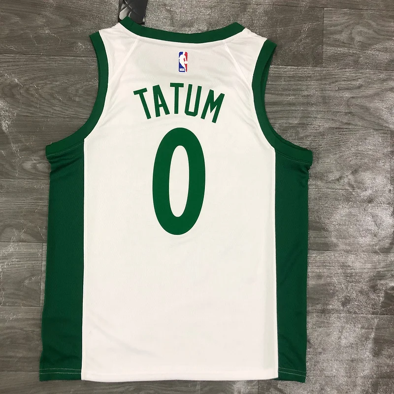 2021 Season NBA Boston Celtics Basketball Jersey city version #0 TATUM