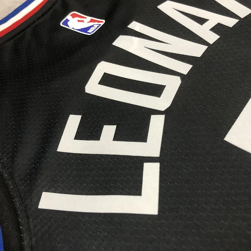 2023 Season   NBA Los Angeles Clippers Basketball jersey    trapeze  limited  #2   LEONARD