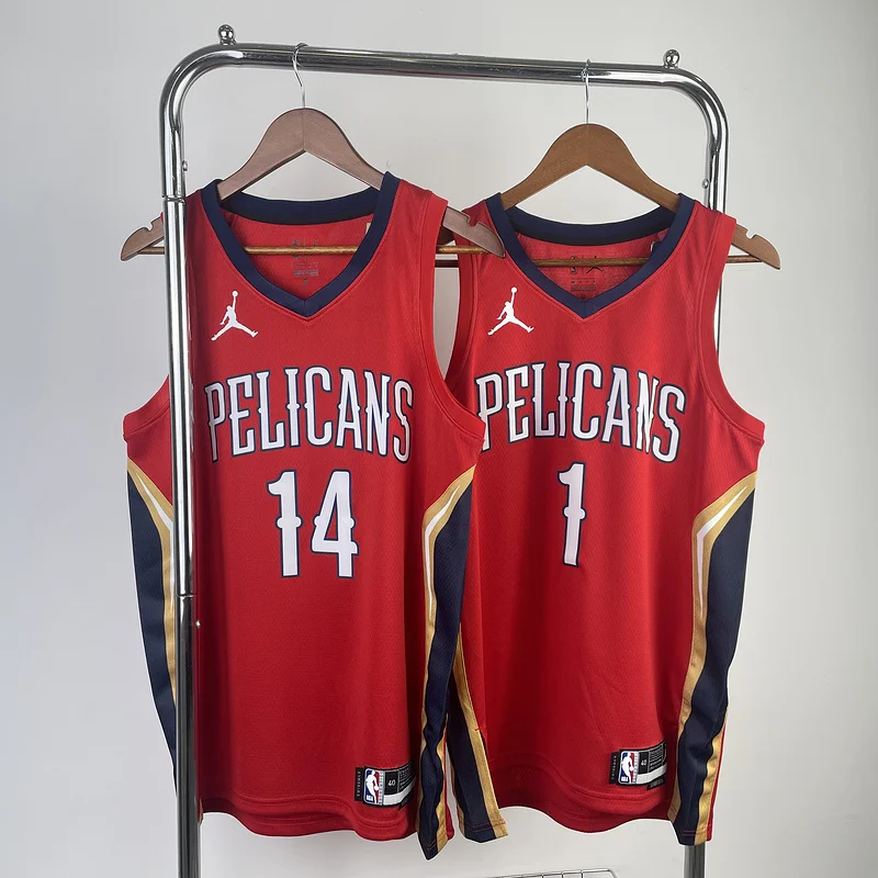 2023 New Orleans Pelicans Basketball jersey   trapeze  limited #1  WILLIAMSON