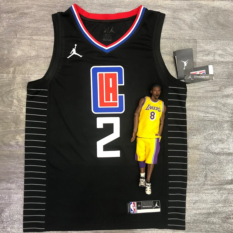 2021 Season NBA Los Angeles Clippers Basketball jersey Jordan  theme  limited  city version  #2   LEONARD