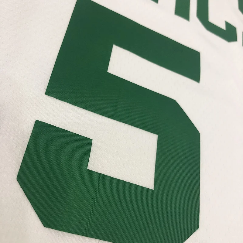 NBA Boston Celtics Basketball Jersey Retro White #5 GARNETT