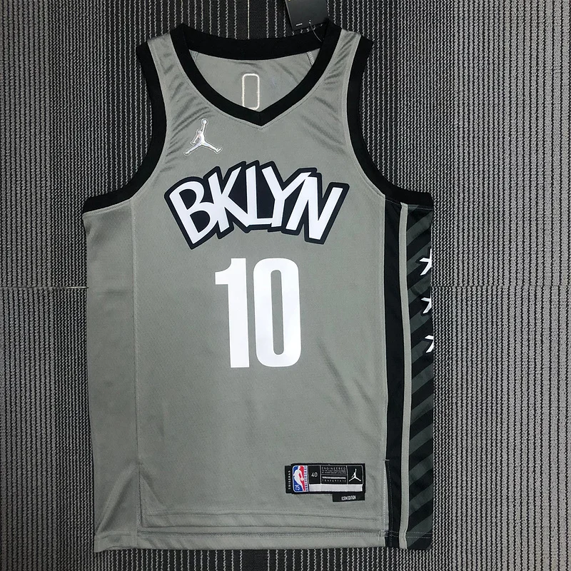 75th anniversary Brooklyn Nets Basketball jersey Flyer style limited #10 SIMMONS