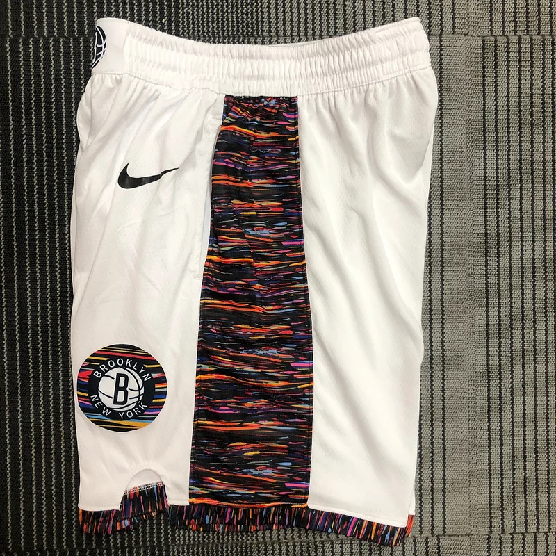 Brooklyn Nets Basketball jersey camouflage White Shorts