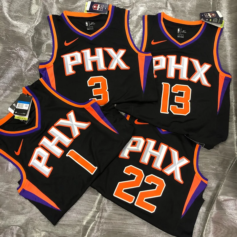 NBA Phoenix Suns Basketball jersey Black #3 PAUL