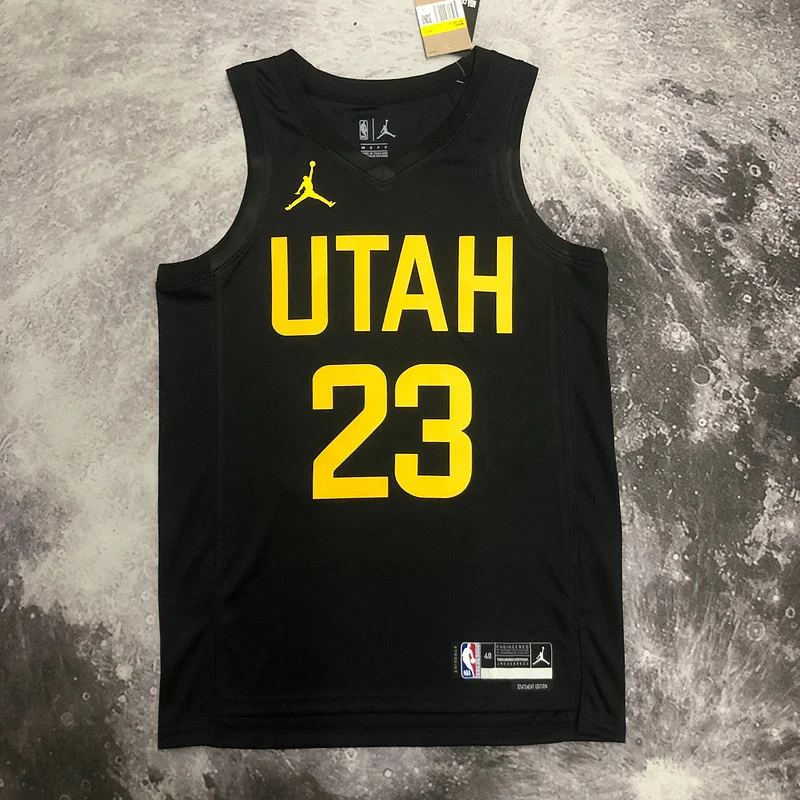 2023 Utah Jazz Basketball Jersey Jordan limited #23 MARKKANEN