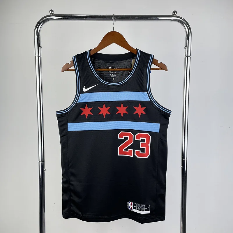 2019 Season NBA Chicago Bulls Basketball jersey City version #23 Jordan