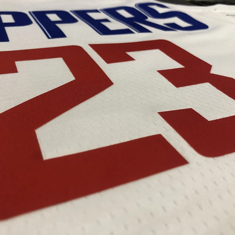 2020 Season NBA Los Angeles Clippers Basketball jersey  limited  White #23   WILLIAMS