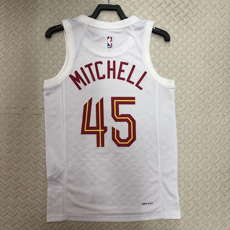 2023 Cleveland Cavaliers Basketball Jersey Home #45 MITCHELL