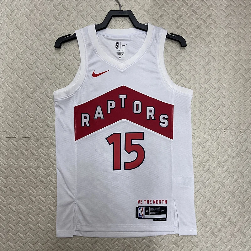 2023 NBA Toronto Raptors Basketball Jersey Home #15 CARTER