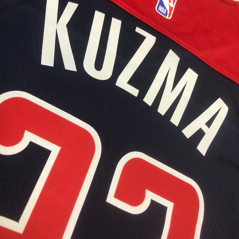 2023  Washington Wizards Basketball Jersey   trapeze  limited  #33    KUZMA