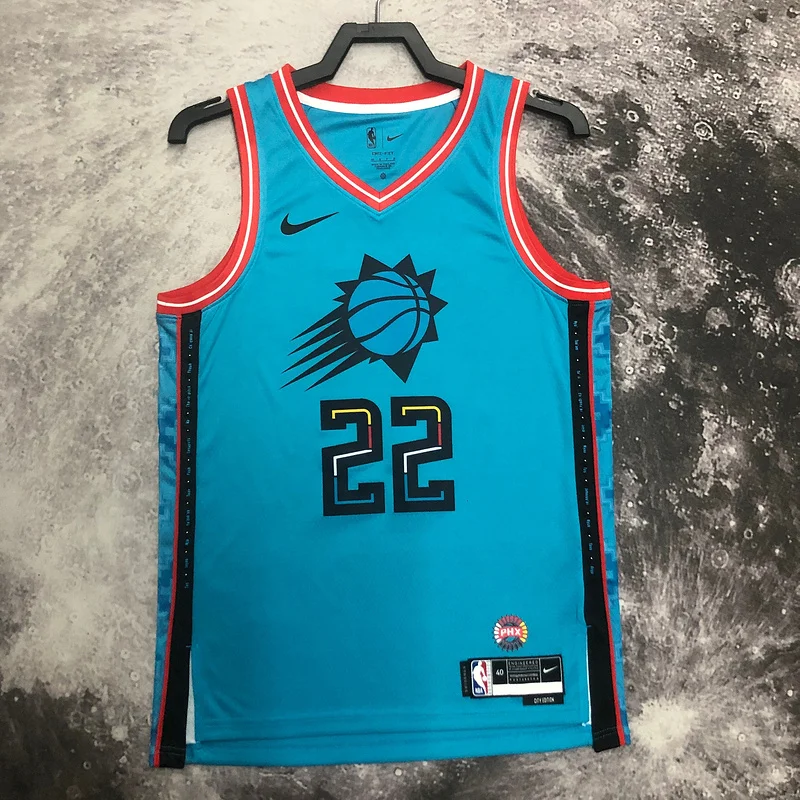 2023 Season NBA Phoenix Suns Basketball jersey city version #22 AYTON