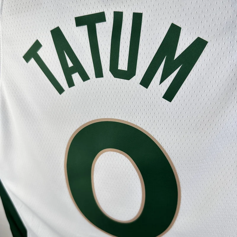 2024 Season NBA Boston Celtics Basketball Jersey city version #0 TATUM